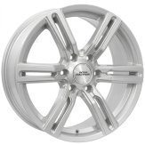 Alu kola INTER ACTION KARGIN 6, 16x6.5 6x120 ET50, stříbrná (zátěžová)