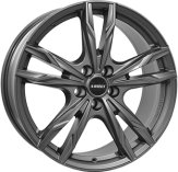 Alu kola IT WHEELS GINA, 19x7.5 5x108 ET48, šedivá matná (zátěžová)