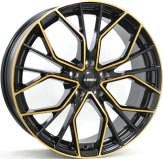 Alu kola IT WHEELS TIARA, 18x8 5x112 ET45, černá + měděná barva leštění