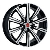 Alu kola MAK BIRMINGHAM, 20x9 5x120 ET41, černá lesklá + leštění (zátěžová)