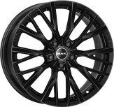 Alu kola MAK KENT, 22x9 5x108 ET43, černá lesklá (zátěžová)