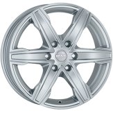 Alu kola MAK KING 6, 18x8 6x130 ET50, stříbrná (zátěžová)