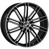 Alu kola MAK LEIPZIG, 20x8.5 5x130 ET35, černá lesklá + leštění (zátěžová)