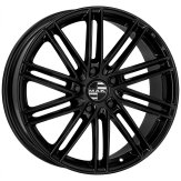 Alu kola MAK LEIPZIG, 20x8.5 5x130 ET35, černá lesklá (zátěžová)