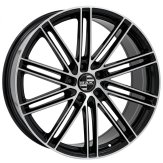 Alu kola MAK LEIPZIG-D, 21x10 5x130 ET39, černá lesklá + leštění (zátěžová)