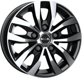 Alu kola MAK LOAD 5, 16x6.5 5x130 ET55, černá lesklá + leštění (zátěžová)