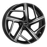 Alu kola MAK QVATTRO, 21x8.5 5x112 ET33, černá lesklá + leštění (zátěžová)