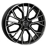 Alu kola MAK STILO, 19x8.5 5x112 ET40, černá lesklá + leštění (zátěžová)