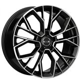 Alu kola MAK STILO-D, 21x10 5x112 ET58, černá lesklá + leštění (zátěžová)