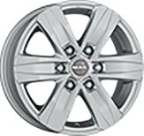 Alu kola MAK STONE 6, 17x7.5 6x130 ET60, stříbrná (zátěžová)