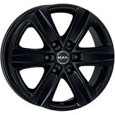 Alu kola MAK STONE 6, 18x8 6x139.7 ET30, černá lesklá (zátěžová)