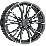 Alu kola MAK UNION, 18x8 5x112 ET45, šedivá + leštění (zátěžová)