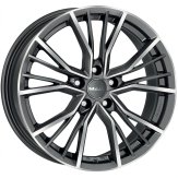 Alu kola MAK UNION, 19x8.5 5x112 ET39, šedivá + leštění (zátěžová)