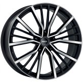 Alu kola MAK UNION, 20x8.5 5x112 ET32, černá lesklá + leštění (zátěžová)