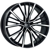 Alu kola MAK UNION, 20x8.5 5x112 ET32, černá lesklá + leštění (zátěžová)