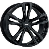 Alu kola MAK X-MODE, 19x9 5x120 ET18, černá lesklá (zátěžová)
