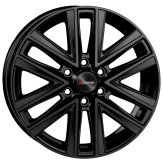 Alu kola Mille Miglia MMRX36, 17x6.5 6x120 ET50, černá lesklá (zátěžová)