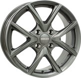 Alu kola MONACO WHEELS 2 CL2, 17x7 4x108 ET25, tmavě šedivá