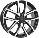 Alu kola MONACO WHEELS 2 CL2, 20x8 5x120 ET39, černá lesklá + leštění (zátěžová)