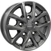 Alu kola MONACO WHEELS CL2T, 16x6.5 5x118 ET66, tmavě šedivá (zátěžová)
