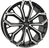 Alu kola MONACO WHEELS GPC17, 19x8 5x112 ET45, černá matná + leštění (zátěžová)