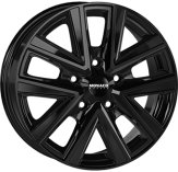 Alu kola MONACO WHEELS VT2, 18x8 5x120 ET49, černá lesklá (zátěžová)