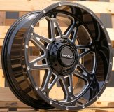 Alu kola Racing Line 1109A, 20x10 12x135 ET-12, černá lesklá (zátěžová)