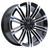 Alu kola Racing Line 3S1066, 24x9.5 5x120 ET40, černá + leštění (zátěžová)