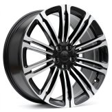 Alu kola Racing Line 3S1066V, 23x9.5 5x120 ET42.5, černá + leštění (zátěžová)