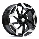 Alu kola Racing Line 3S1080, 18x7.5 5x114.3 ET45, černá + leštění