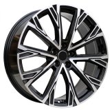 Alu kola Racing Line 3S1277, 21x8.5 5x112 ET43, černá + leštění
