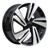 Alu kola Racing Line 3S1282, 18x7 5x100 ET39, černá + leštění