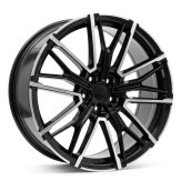 Alu kola Racing Line 3S1284, 20x8.5 5x120 ET33, černá + leštění (zátěžová)