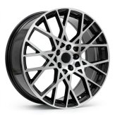 Alu kola Racing Line 3S1293, 19x8 5x112 ET49, černá + leštění
