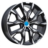 Alu kola Racing Line 3S1349, 19x8 5x112 ET30, černá matná + leštění (zátěžová)