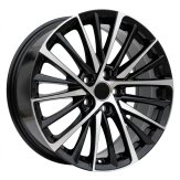Alu kola Racing Line 3S1366, 18x8 5x114.3 ET42, černá + leštění