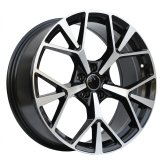 Alu kola Racing Line 3S1385, 20x8.5 5x112 ET38, černá + leštění