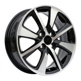 Alu kola Racing Line 55504, 15x5.5 4x100 ET45, černá + leštění