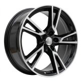 Alu kola Racing Line A043, 19x8 5x112 ET39, černá + leštění