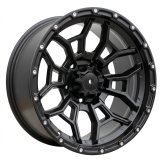 Alu kola Racing Line A1915, 15x8 6x139.7 ET-10, černá matná