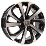 Alu kola Racing Line A423, 14x6 4x100 ET45, černá + leštění