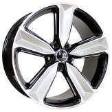 Alu kola Racing Line A5470, 21x9 5x112 ET30, černá + leštění
