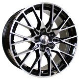 Alu kola Racing Line A5479, 18x8 5x120 ET35, černá + leštění