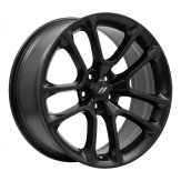 Alu kola Racing Line A5875, 20x9 5x115 ET21, černá matná (zátěžová)