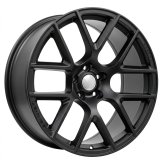 Alu kola Racing Line A6014, 20x9 5x115 ET21, černá matná