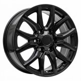 Alu kola Racing Line A6238, 18x7.5 6x139.7 ET30, černá lesklá (zátěžová)