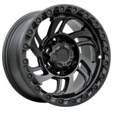 Alu kola Racing Line A6278, 15x8 6x139.7 ET, černá matná (zátěžová)