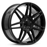 Alu kola Racing Line A874, 19x8 5x112 ET45, černá lesklá