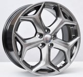 Alu kola Racing Line B0063, 18x8 5x108 ET55, titanová metalíza