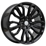 Alu kola Racing Line B1027, 21x9.5 5x120 ET49, černá lesklá (zátěžová)